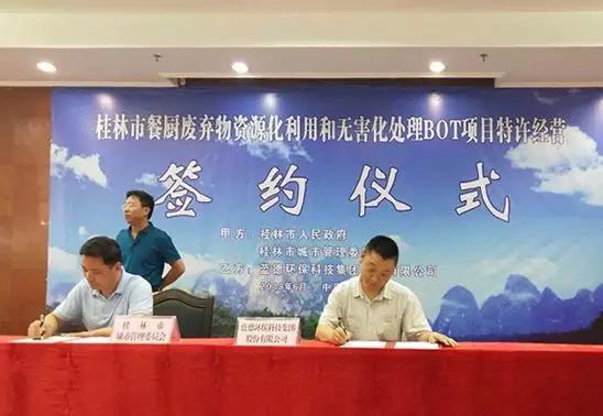 【合作伙伴】熱烈祝賀藍德環(huán)保新項目中標成功