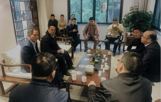 【公司動(dòng)態(tài)】杭州市市委常委、副市長姚峰一行視察白沙泉并購金融街區(qū)并蒞臨天堂硅谷